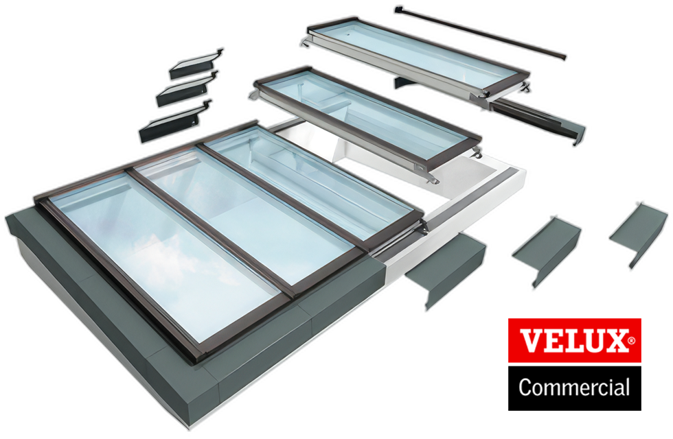 Verrière modulaire VELUX COMMERCIAL